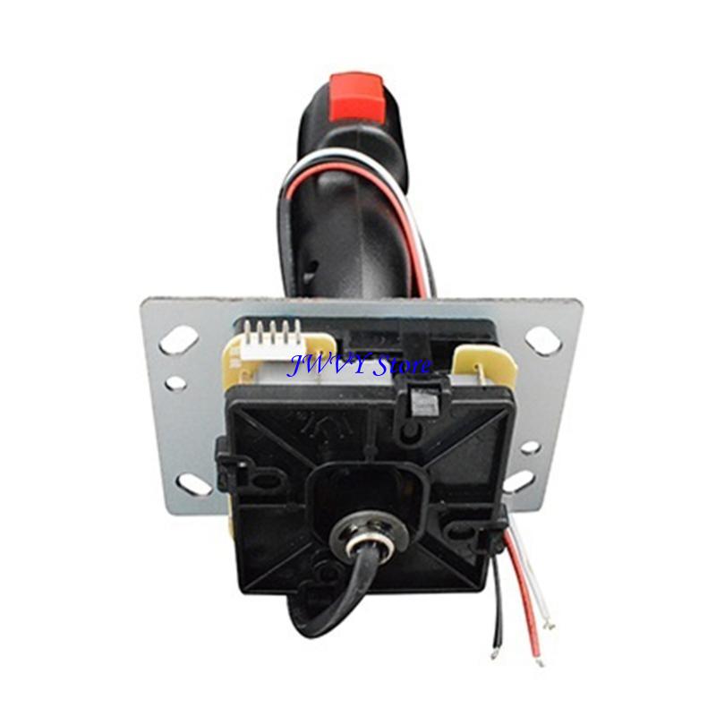 Arcade Button Kit - 573A ตู้เกมอาร์เคด Mini-Grap Flight Joystick ทริกเกอร์การสั่นสะเทือนของปุ่มไฟด้านบน