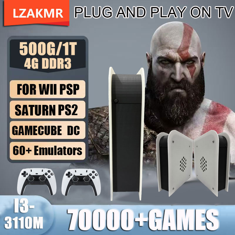 Retro Gaming Station - คอนโซลเกมไร้สาย 8G RAM Retro พร้อมหน่วยความจำ 2T