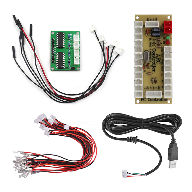 Arcade Button Kit - ปุ่ม Hitbox สไตล์ Joystick Arcade Fight