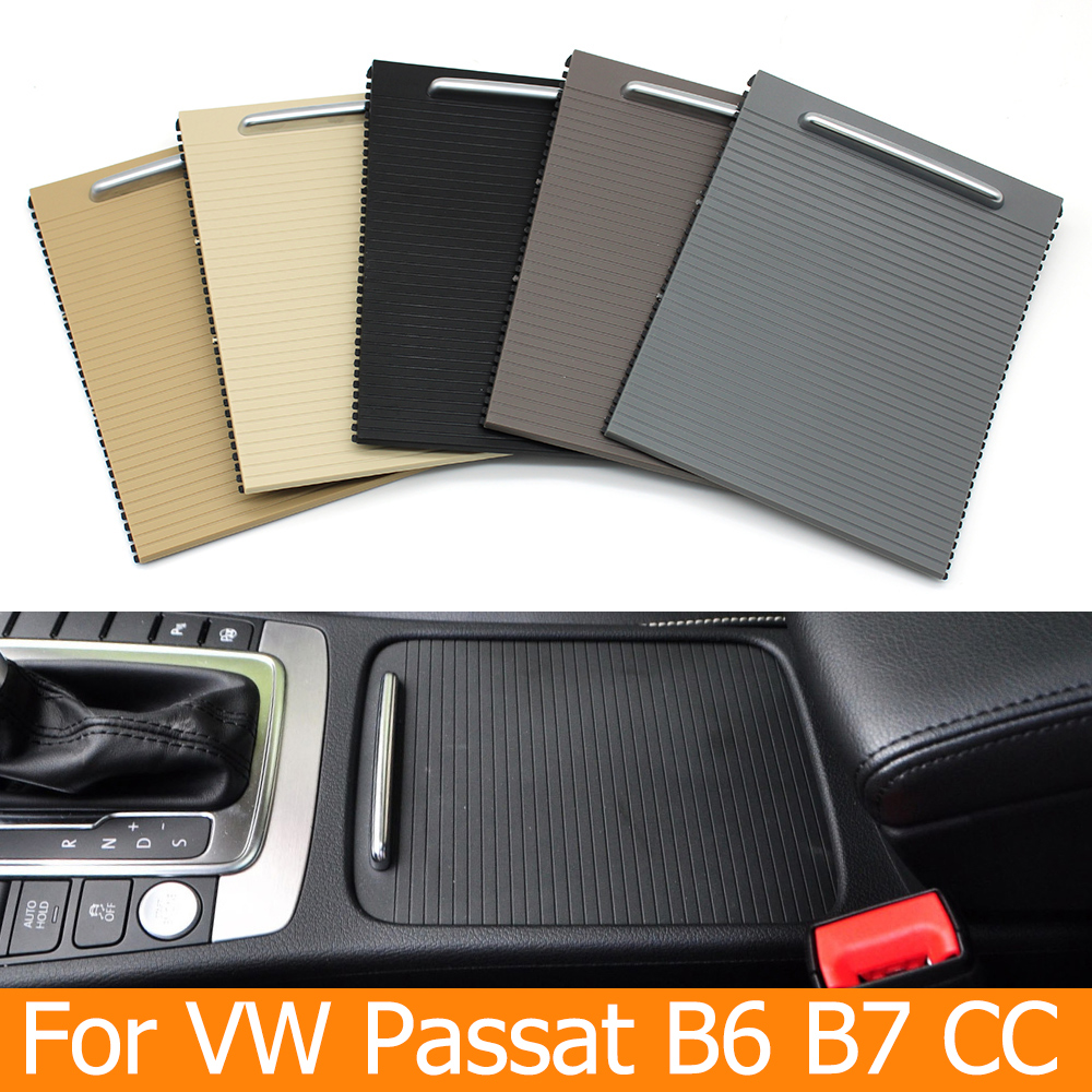 Console Dust Cover - ที่วางแก้วน้ำคอนโซลกลางรถอะไหล่ฝาครอบกันฝุ่นสำหรับ VW Passat B6 B7 CC
