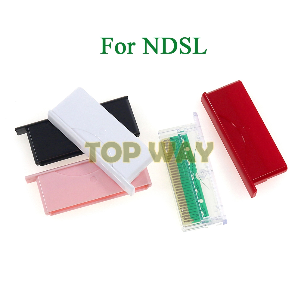 Console Dust Cover - 2ชิ้นสำหรับ DS Lite ฝาปิดกันฝุ่นสำหรับคอนโซล NDSL ช่องเสียบบัตรช่องครอบกันฝุ่นแผงวงจร