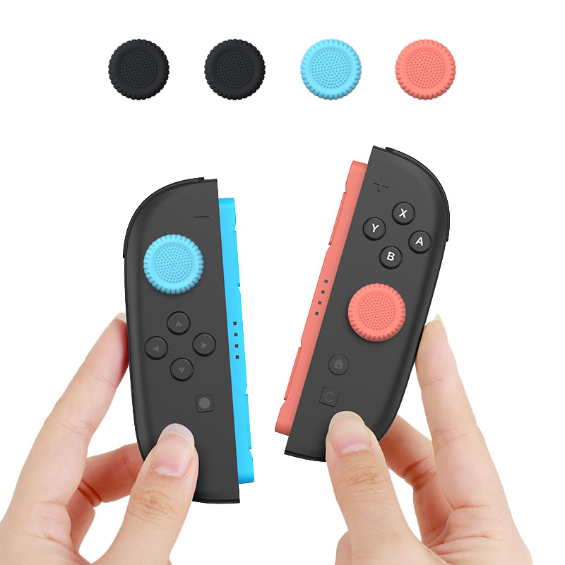 Arcade Button Kit - 4pcs ซิลิโคนจอยสติ๊ก Thumb Grips Protector Rocker