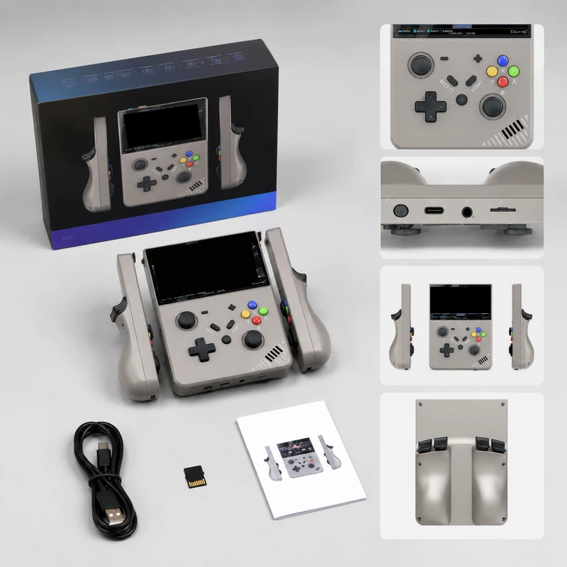 Retro Gaming Arcade Console - เครื่องเล่นเกมพกพา M18 Retro รองรับการแสดงผล 4K HD