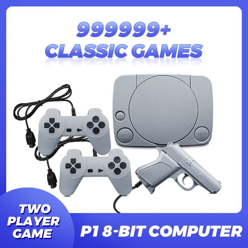 Retro Gaming Station - ดีไซน์เครื่องเล่นเกมแบบเสียบปลั๊ก FC, เครื่องเล่นเกม 8 บิต, เครื่องเล่นเกมทีวี