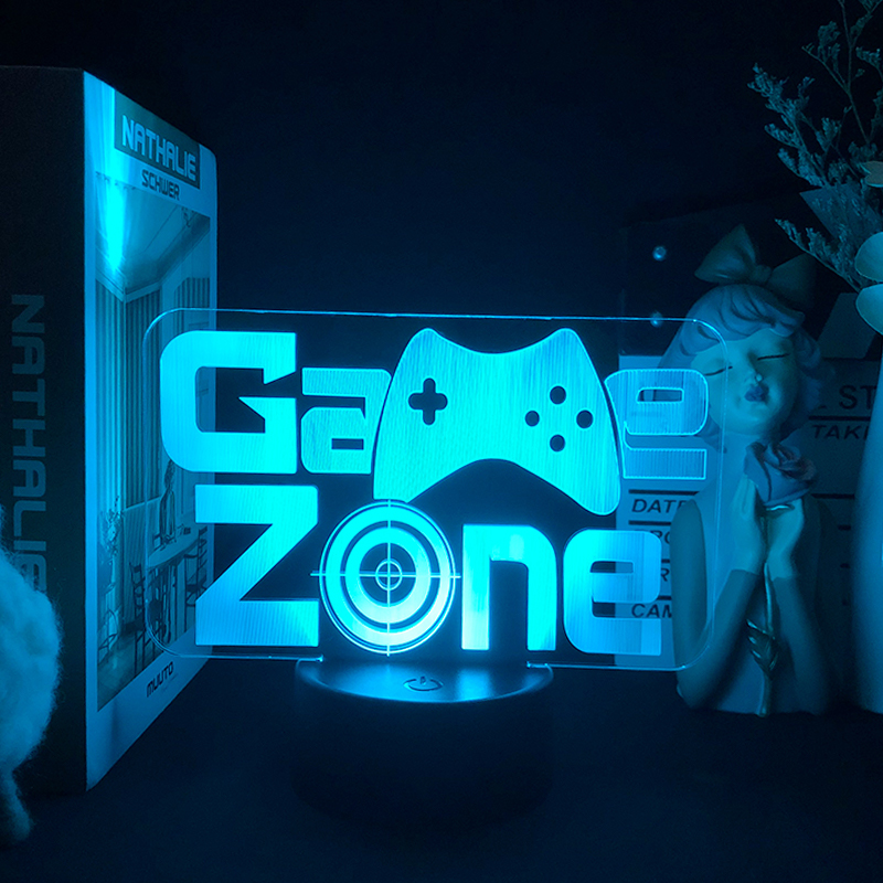 Retro Gaming Projector - Gaming Room Decor แฟนซีแสง Luces Habitacion