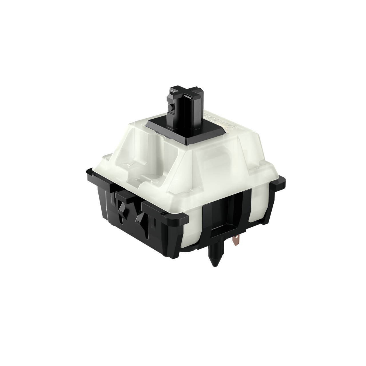 Retro Gaming Mini Pc - เชอร์รี่ MX สีดำใส-สวิทช์ด้านบน Nixie สำหรับแป้นพิมพ์ Linear