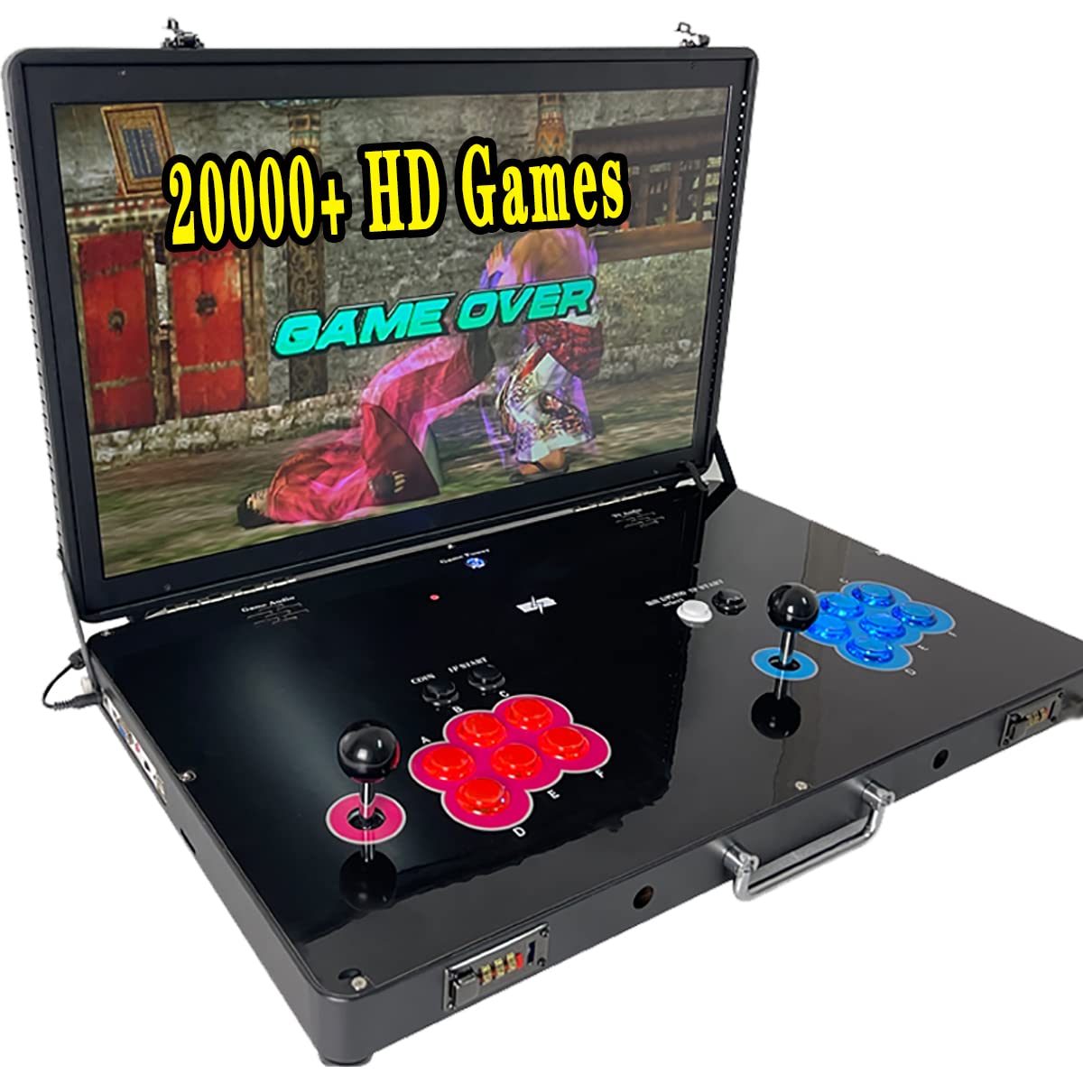 Retro Gaming Arcade Console - เครื่องเล่นเกมอาร์เคดแบบวิดีโอเกมย้อนยุค ดีไซน์ใหม่ปี 2023 3 มิติ พร้อม