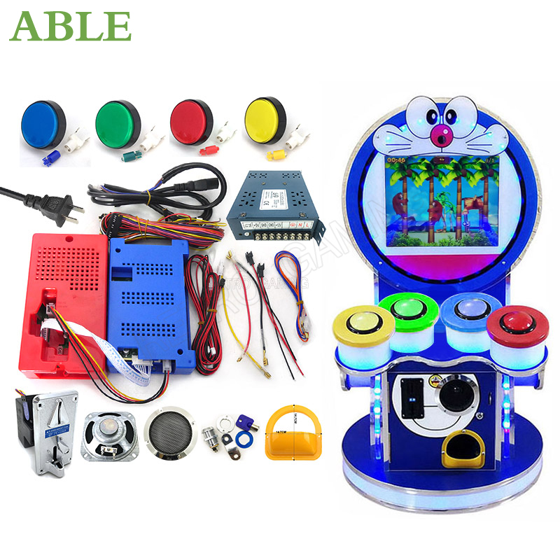 Arcade Button Kit - อาเขต Adventure Island เด็กจังหวะพร้อมปุ่ม PCB Board