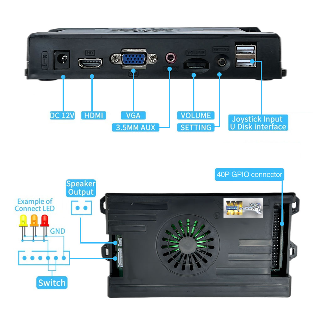 ของตกแต่งงานปาร์ตี้กล่องอาเขต9 - Arcade Button Kit บทวิจารณ์และราคา