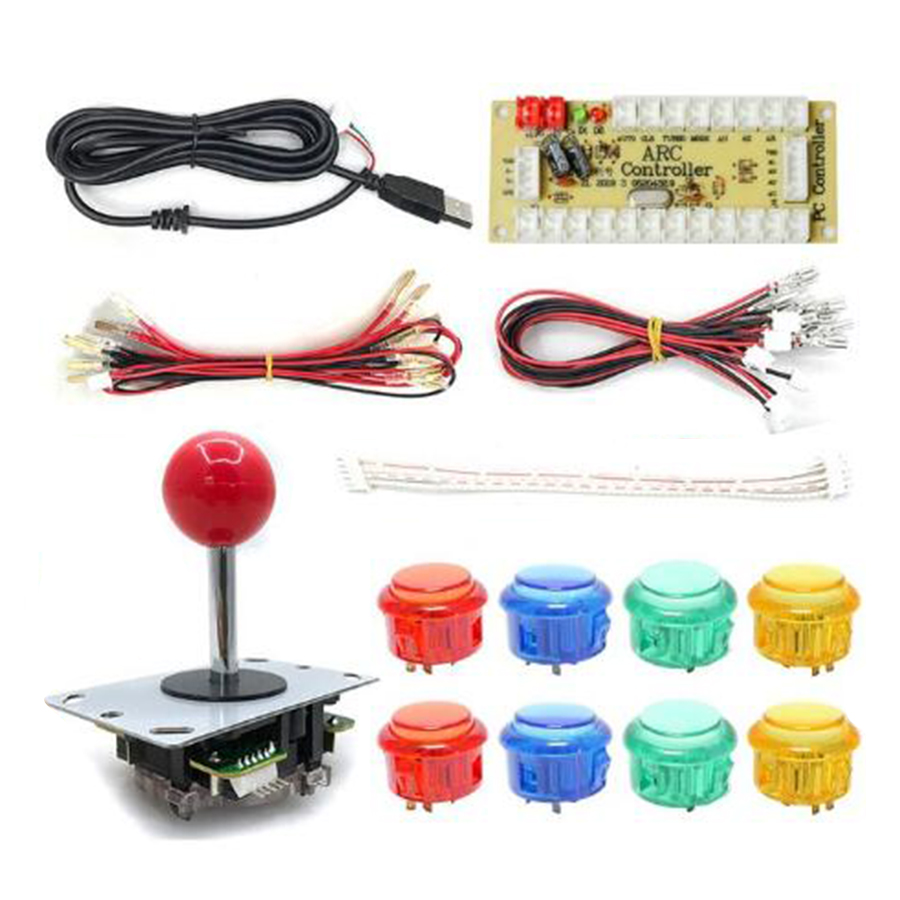 ชุดคิท DIY คอนโซลเกมอาร์เคด SA - Arcade Button Kit บทวิจารณ์และราคา