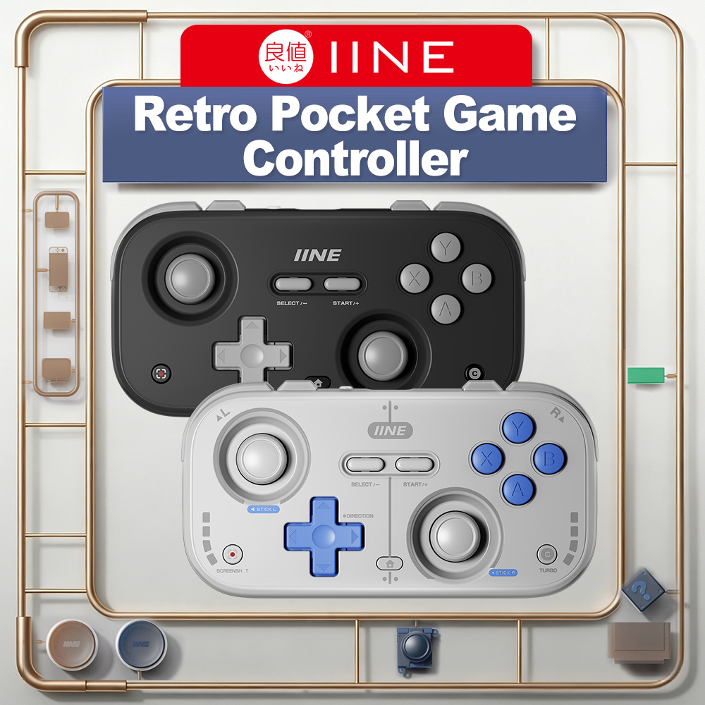 IINE มินิคอนโทรลเลอร์ เกมแพดบล - Retro Gaming Mini Pc บทวิจารณ์และราคา