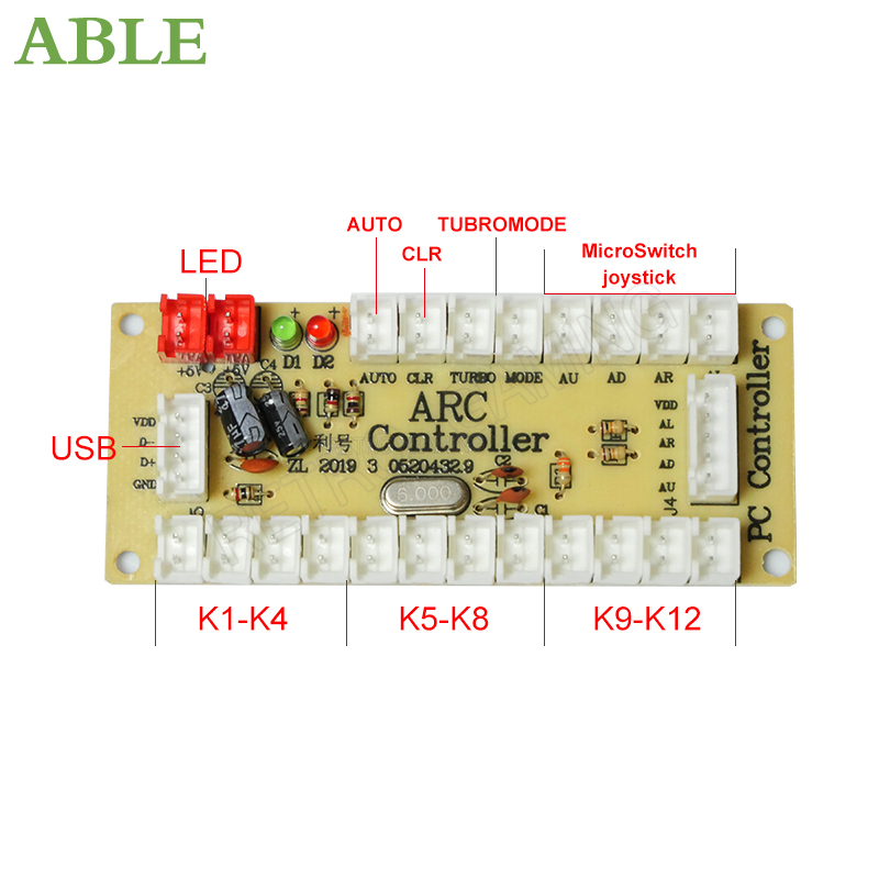เครื่องเล่นอาร์เคดแบบไม่มีรีเล - Arcade Button Kit บทวิจารณ์และราคา
