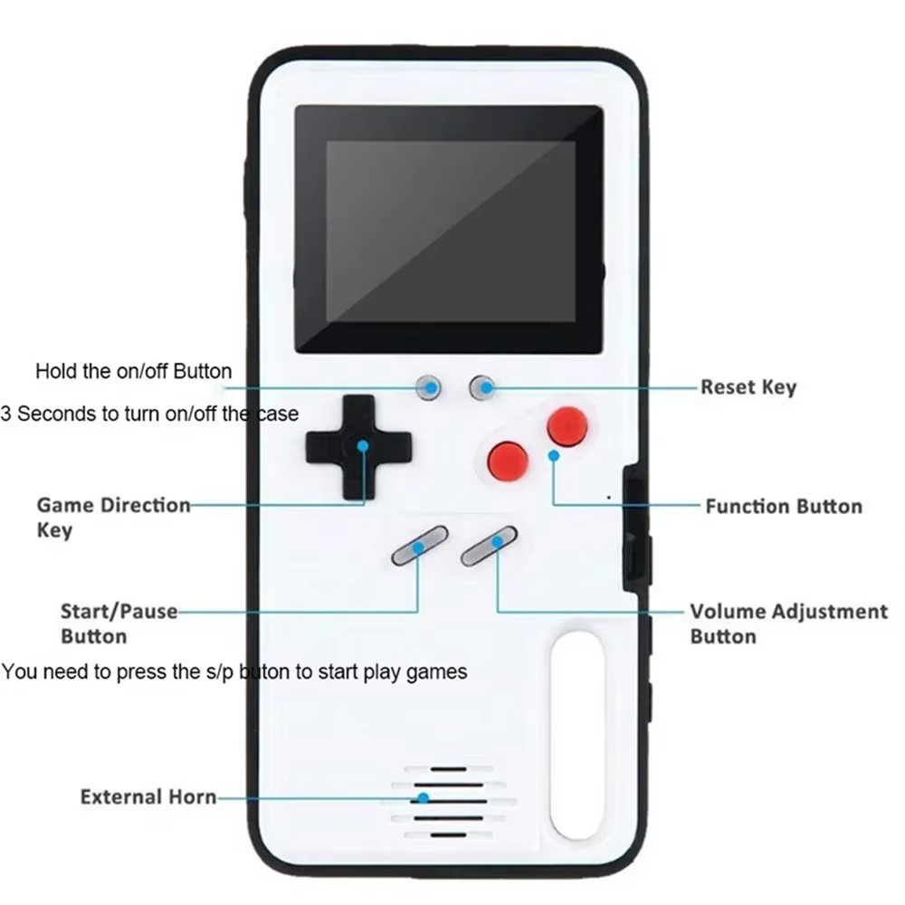 สําหรับiPhone 14 16 15 12 13 P - Retro Gaming Projector บทวิจารณ์และราคา