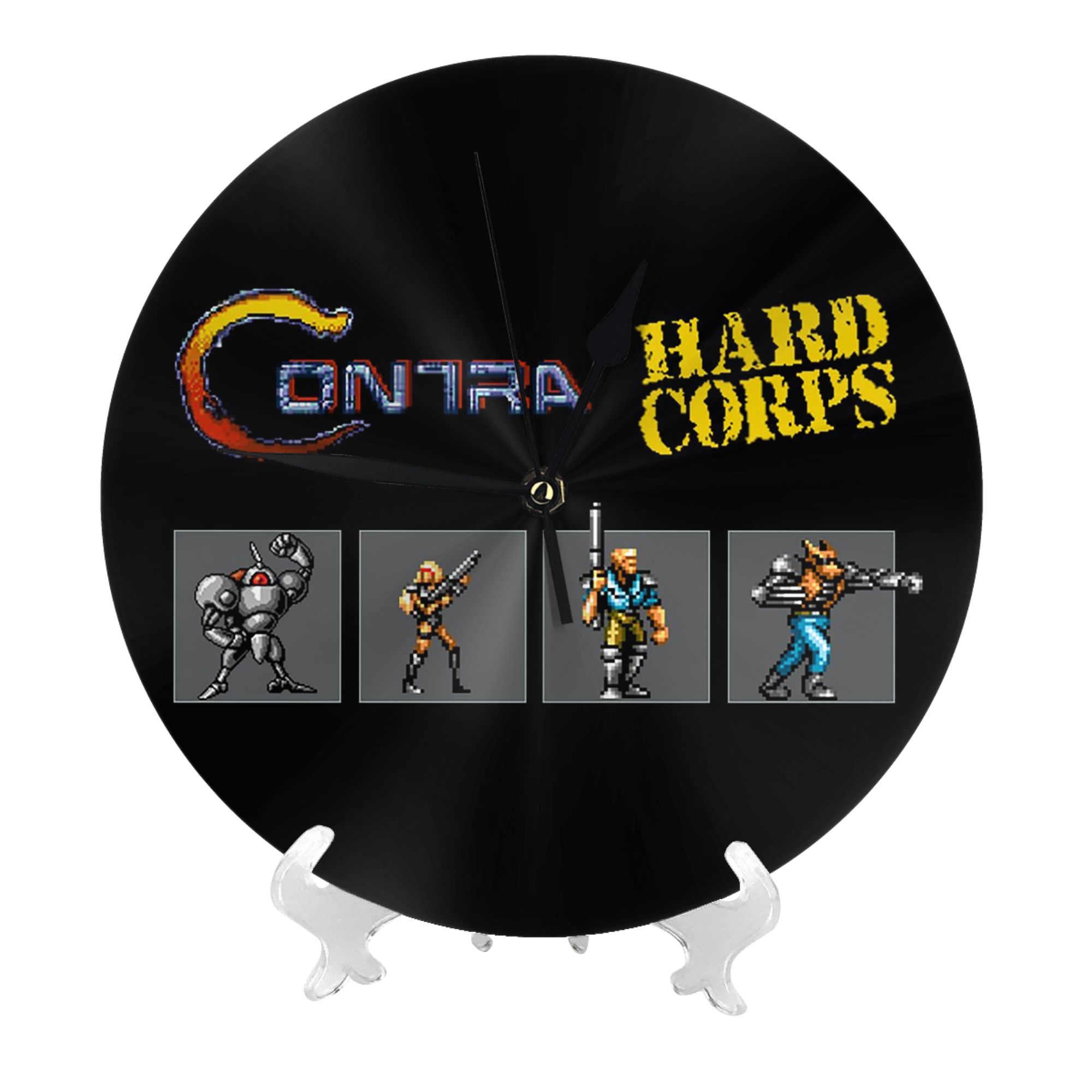 นาฬิกาแขวนผนังลายเกมคอนทราฮาร์ - Retro Gaming Corps บทวิจารณ์และราคา