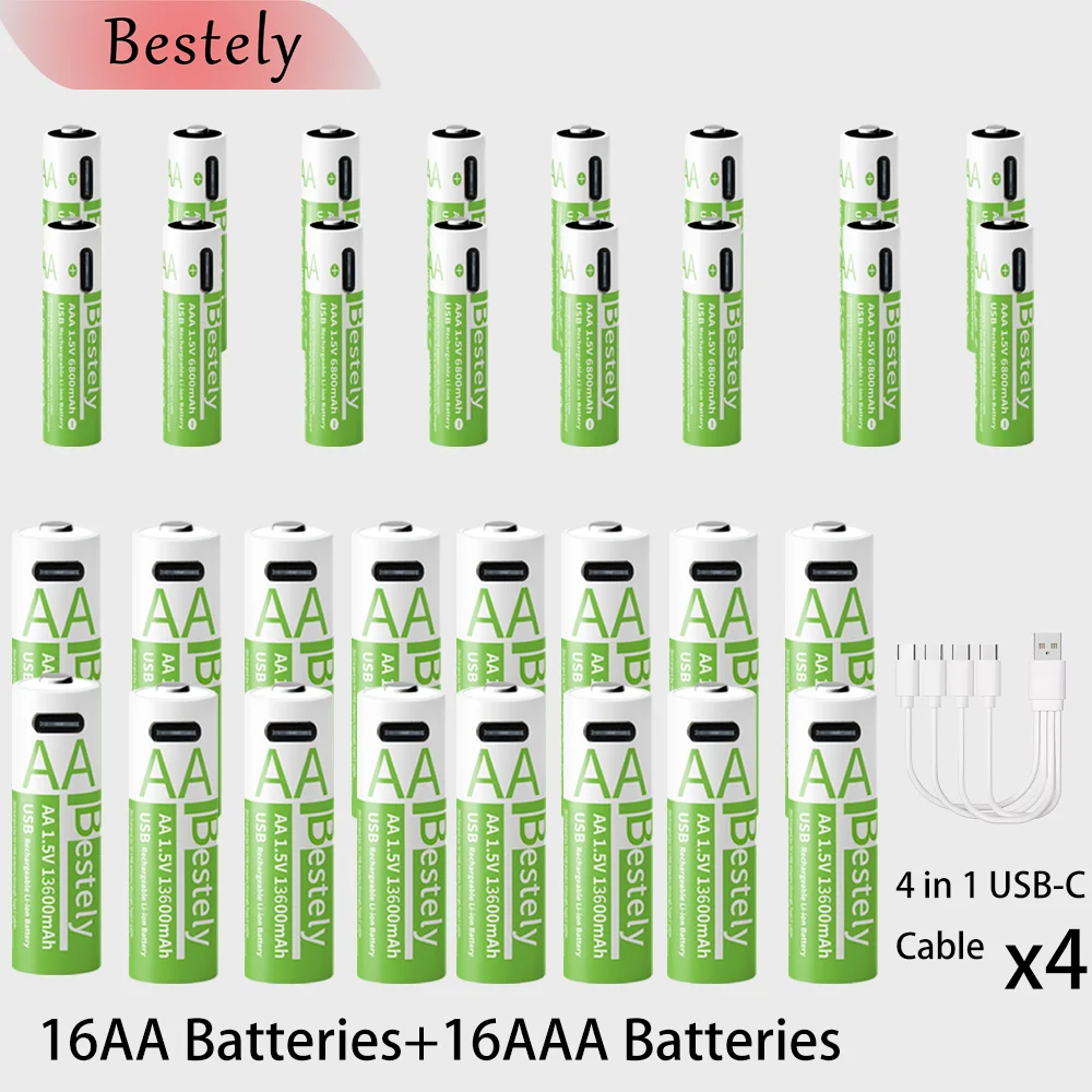 แบตเตอรี่ลิเธียมแบบชาร์จได้รุ่ - Rechargeable Battery Aa บทวิจารณ์และราคา
