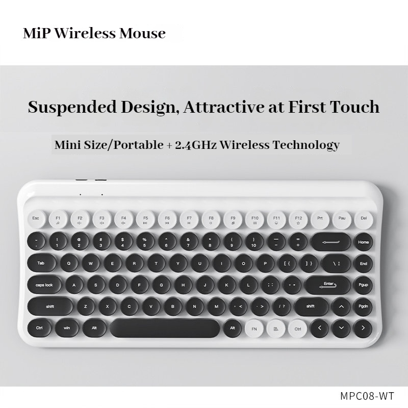 MIPOW 2.4G คีย์บอร์ดไร้สาย Ret - Retro Gaming Mini Pc บทวิจารณ์และราคา