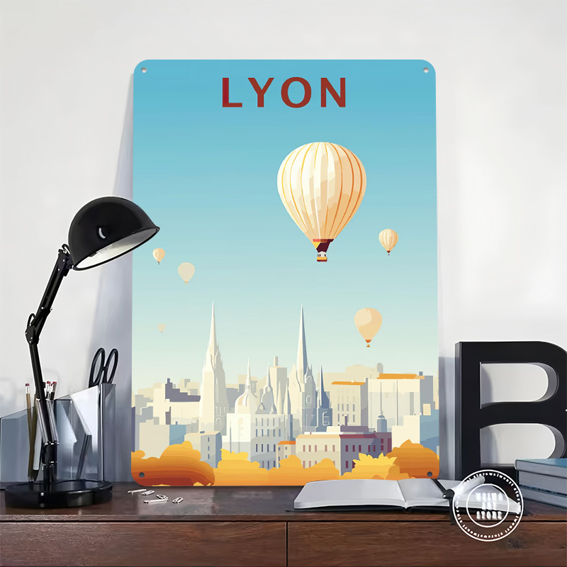 โปสเตอร์พิมพ์ลาย Lyon สำหรับตก - Retro Gaming Lyon บทวิจารณ์และราคา