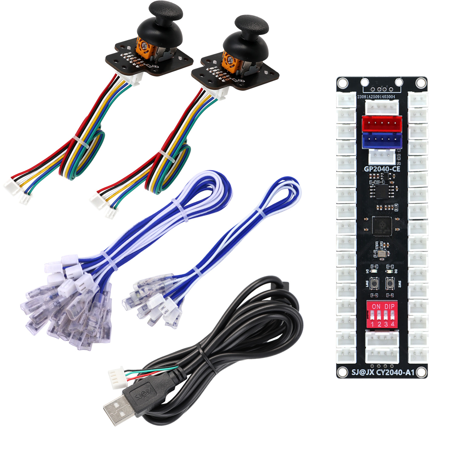 ชุดปุ่มควบคุมจอยสติ๊ก SJ@JX Ar - Arcade Button Kit บทวิจารณ์และราคา