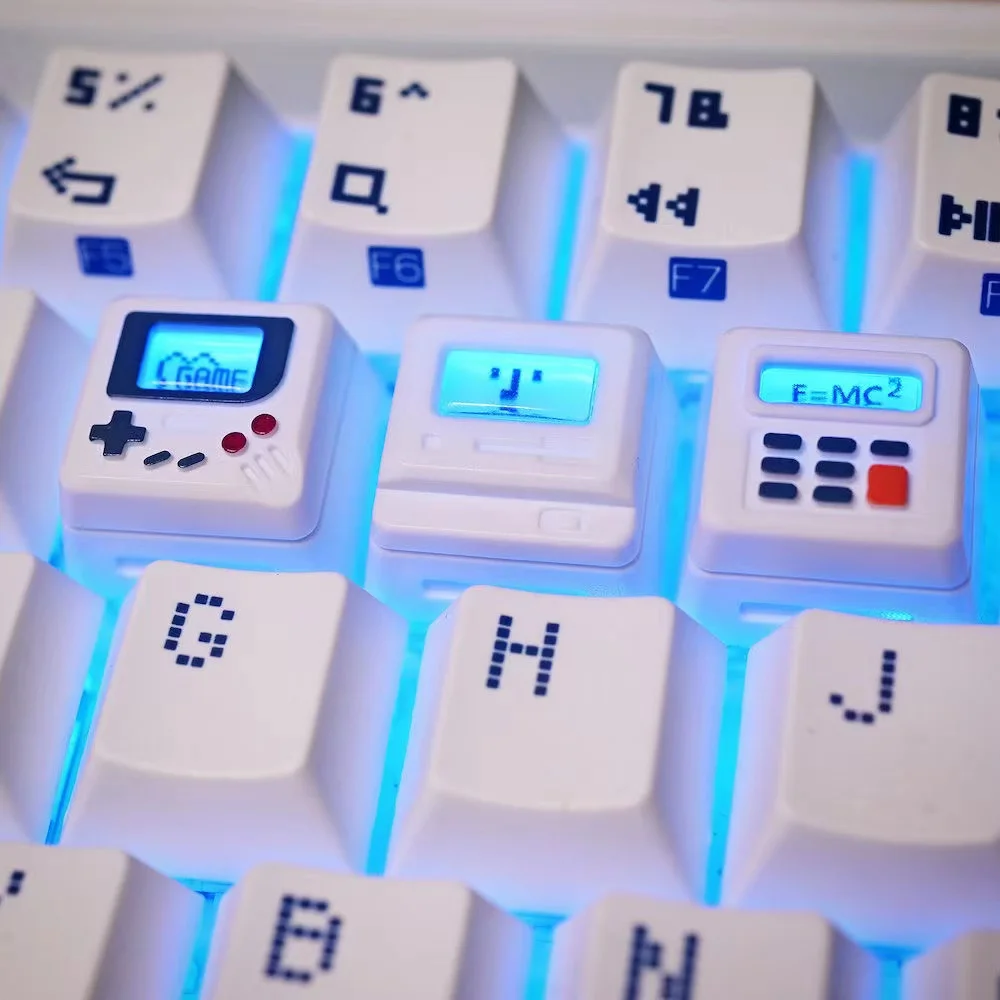 ชุดคีย์แคป K-04 3-in-1 ดีไซน์ย - Retro Gaming Room บทวิจารณ์และราคา