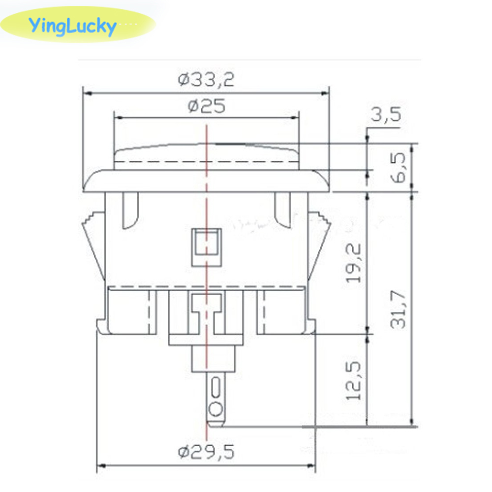 12 ชิ้นปุ่มกดอาร์เคด, คอนโทรลเ - Arcade Button Kit บทวิจารณ์และราคา