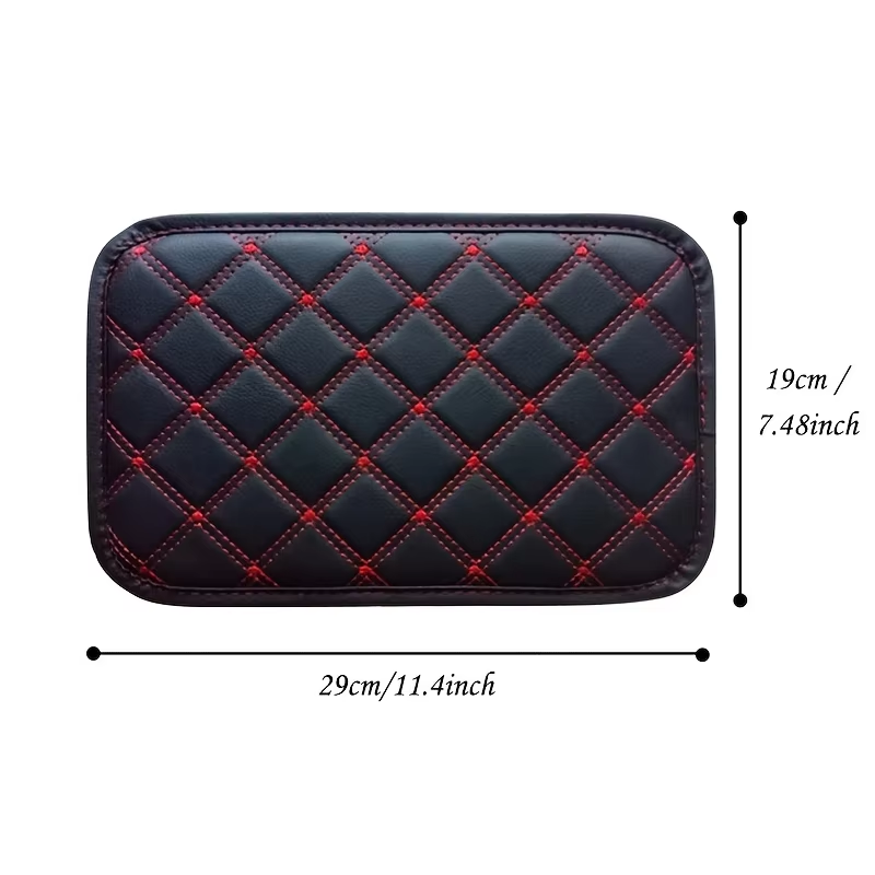 แผ่นรองแขนรถยนต์หนังเทียมอเนกป - Console Dust Cover บทวิจารณ์และราคา