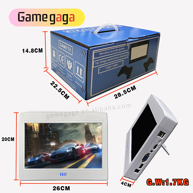 เครื่องเล่นวิดีโอเกม L หน้าจอ  - Retro Gaming Arcade Console บทวิจารณ์และราคา