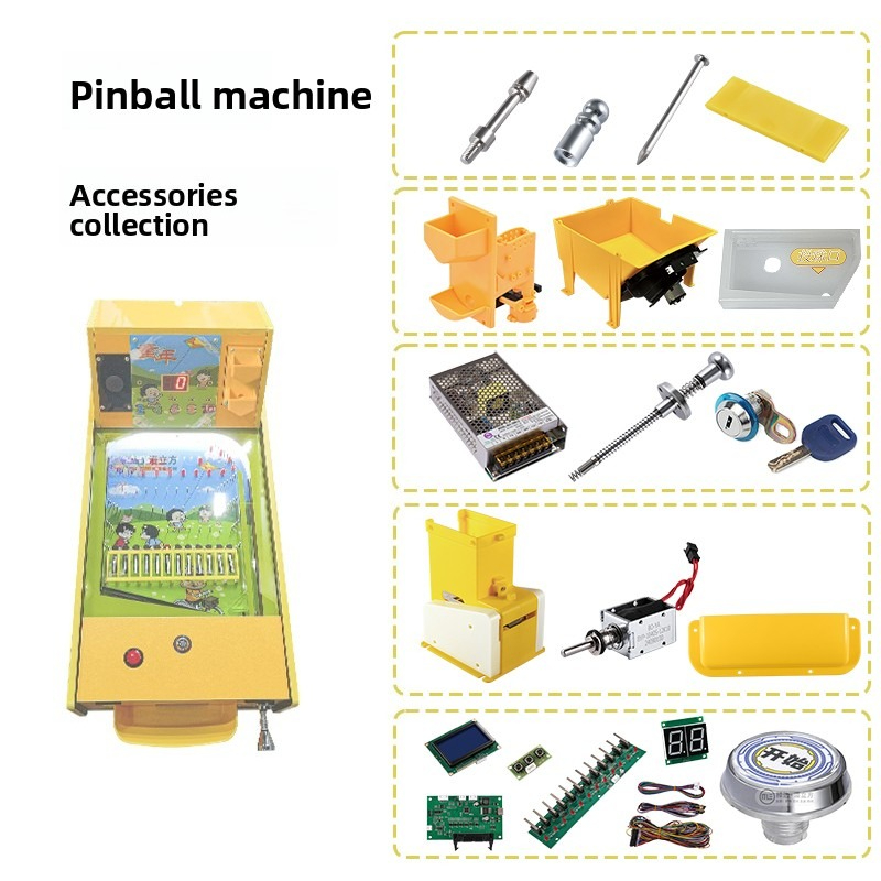 อะไหล่เครื่องพินบอลอาร์เคด ตะป - Arcade Button Kit บทวิจารณ์และราคา