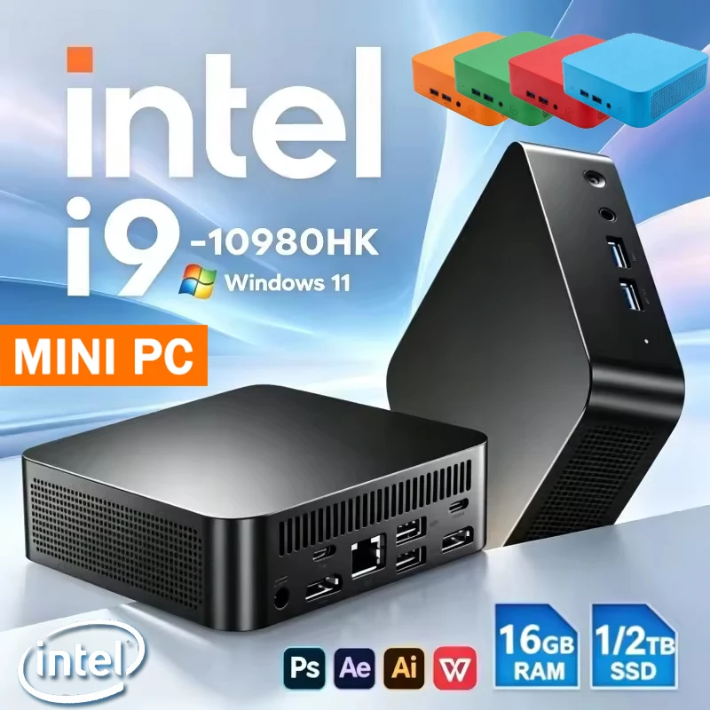 มินิพีซี Intel i9 10980HK พร้อ - Retro Gaming Mini Pc บทวิจารณ์และราคา