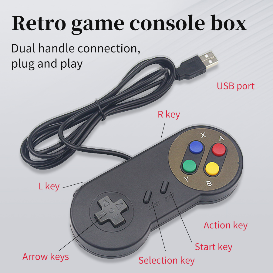 ยูเอสบี เรโทร เกมแพดสำหรับพีซี - Retro Gaming Raspberry Pi 5 บทวิจารณ์และราคา