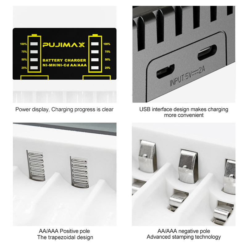 เครื่องชาร์จแบตเตอรี่ AAA/AA แ - Rechargeable Battery Aa บทวิจารณ์และราคา