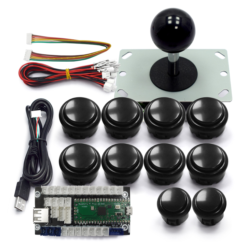 ชุดคิทเกมอาร์เคด Copy Sanwa พร - Arcade Button Kit บทวิจารณ์และราคา