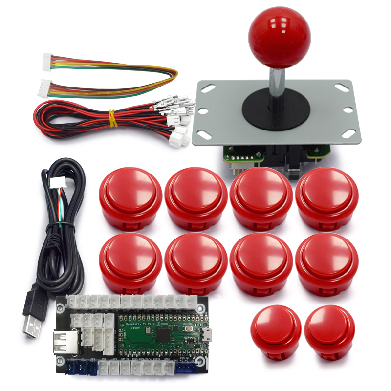 ชุดคิทเกมอาร์เคด Copy Sanwa พร - Arcade Button Kit บทวิจารณ์และราคา