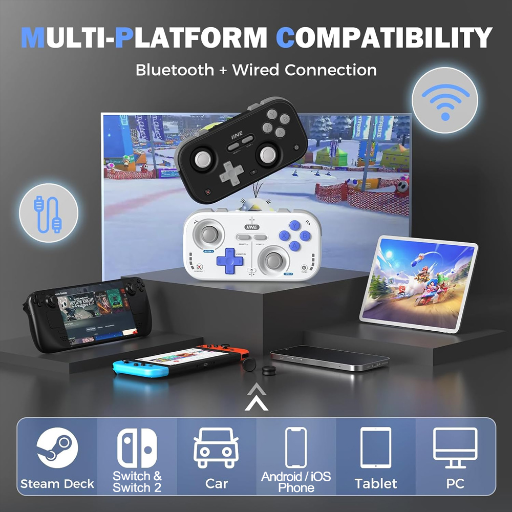 IINE คอนโทรลเลอร์เกมพกพาแบบเรโ - Retro Gaming Mini Pc บทวิจารณ์และราคา