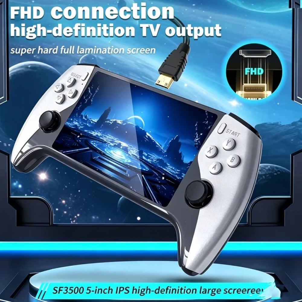 SF3500 เครื่องเล่นเกมพกพาขนาด  - Retro Gaming Station บทวิจารณ์และราคา